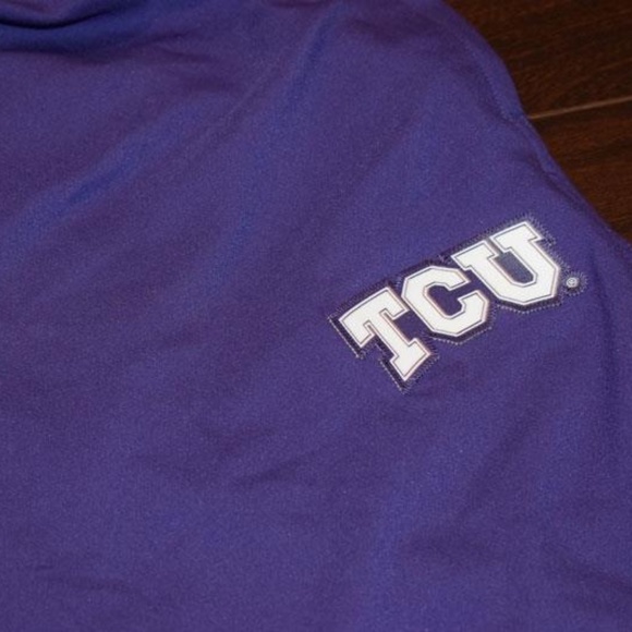4624 Mens Nike Gym Pants Medium TCU Texas - Picture 4 of 7